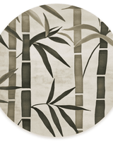 Oriental Bamboo Rug – Elegant Bamboo Patterns, Premium & Calming | Nature - Inspired Rug by districtoasis