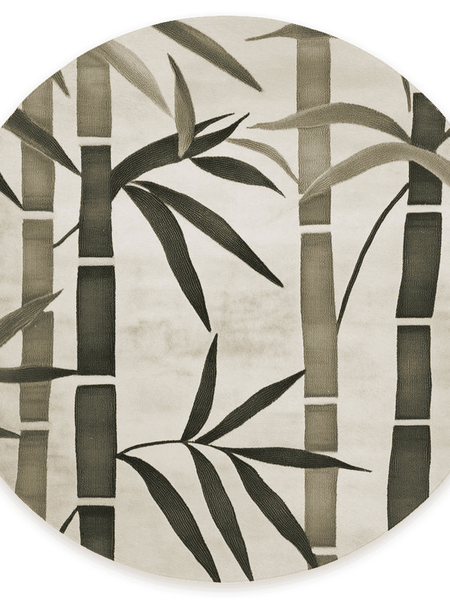 Oriental Bamboo Rug – Elegant Bamboo Patterns, Premium & Calming | Nature - Inspired Rug by districtoasis