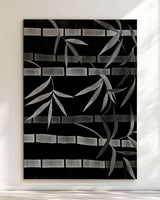 Oriental Bamboo Rug – Elegant Bamboo Patterns, Premium & Calming | Nature - Inspired Rug by districtoasis