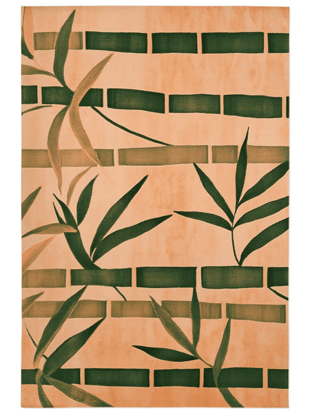 Oriental Bamboo Rug – Elegant Bamboo Patterns, Premium & Calming | Nature - Inspired Rug by districtoasis