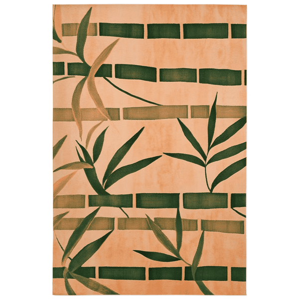 Oriental Bamboo Rug – Elegant Bamboo Patterns, Premium & Calming | Nature - Inspired Rug by districtoasis