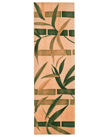 Oriental Bamboo Rug – Elegant Bamboo Patterns, Premium & Calming | Nature - Inspired Rug by districtoasis