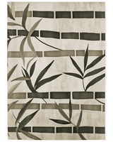 Oriental Bamboo Rug – Elegant Bamboo Patterns, Premium & Calming | Nature - Inspired Rug by districtoasis