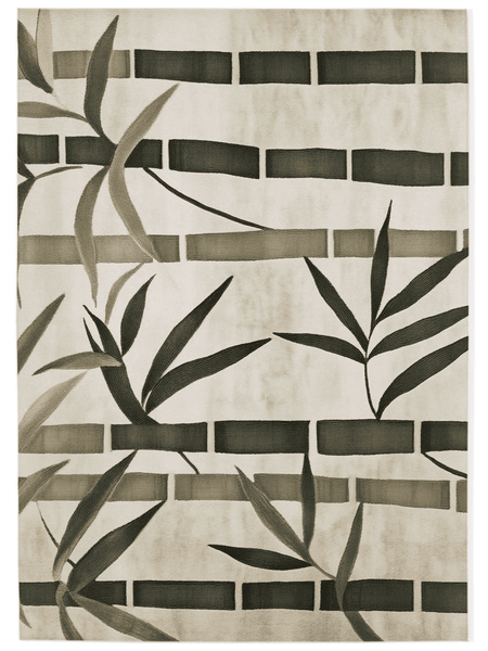 Oriental Bamboo Rug – Elegant Bamboo Patterns, Premium & Calming | Nature - Inspired Rug by districtoasis