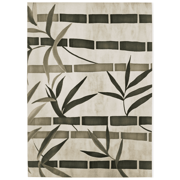 Oriental Bamboo Rug – Elegant Bamboo Patterns, Premium & Calming | Nature - Inspired Rug by districtoasis