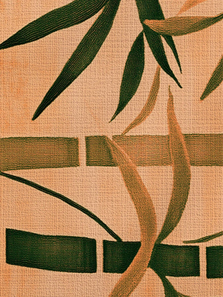Oriental Bamboo Rug – Elegant Bamboo Patterns, Premium & Calming | Nature - Inspired Rug by districtoasis