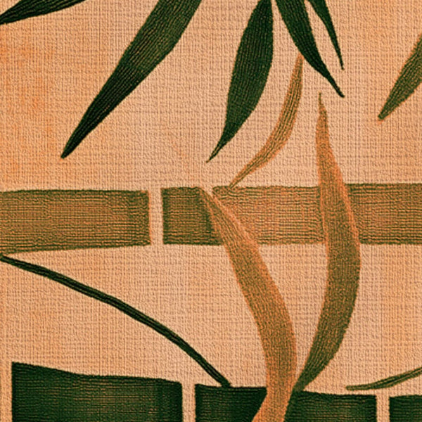 Oriental Bamboo Rug – Elegant Bamboo Patterns, Premium & Calming | Nature - Inspired Rug by districtoasis