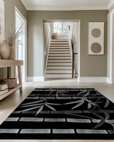 Oriental Bamboo Rug – Elegant Bamboo Patterns, Premium & Calming | Nature - Inspired Rug by districtoasis