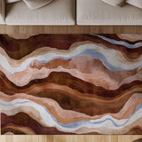 Paradise Stream Rug | Nature - Inspired Rug by districtoasis