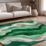 Paradise Stream Rug | Nature - Inspired Rug by districtoasis