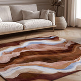 Paradise Stream Rug | Nature - Inspired Rug by districtoasis