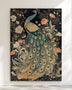 Peacock in Bloom Rug | Nature - Inspired Rug by districtoasis