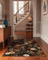 Rustic Meadow Bloom Rug – Scottish Autumn - Inspired | Nature - Inspired Rug by districtoasis