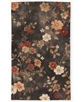 Rustic Meadow Bloom Rug – Scottish Autumn - Inspired | Nature - Inspired Rug by districtoasis