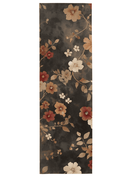 Rustic Meadow Bloom Rug – Scottish Autumn - Inspired | Nature - Inspired Rug by districtoasis
