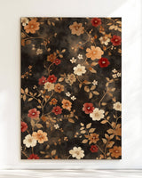 Rustic Meadow Bloom Rug – Scottish Autumn - Inspired | Nature - Inspired Rug by districtoasis