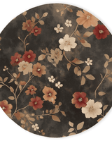 Rustic Meadow Bloom Rug – Scottish Autumn - Inspired | Nature - Inspired Rug by districtoasis