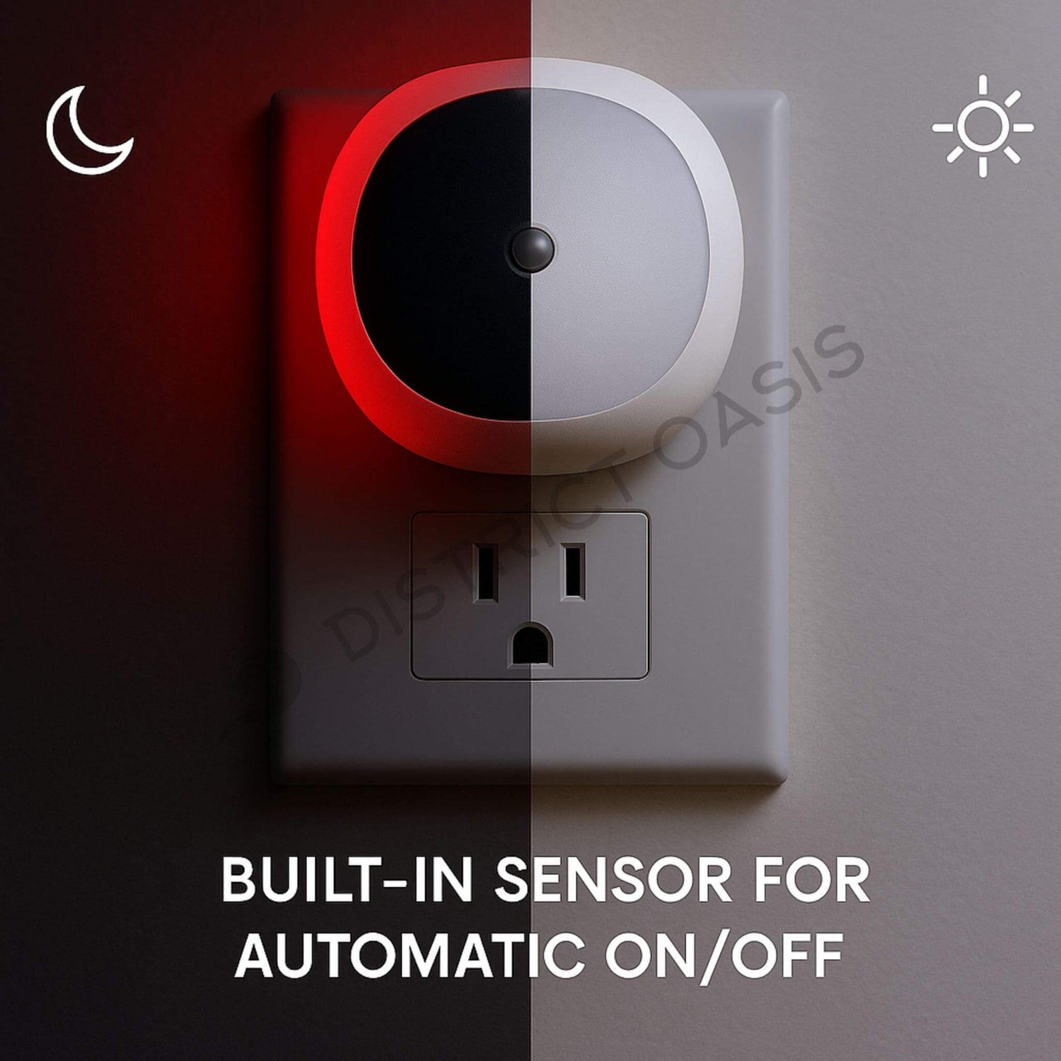 OasisGlow™ - Red Night Light$25.00