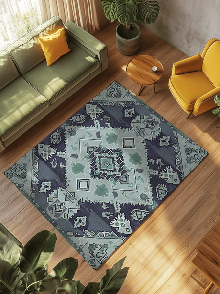 Serenity Meadow Rug | Nature - Inspired Rug by districtoasis