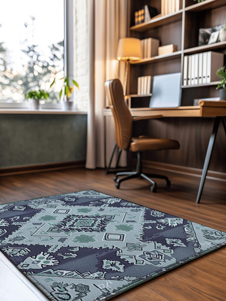 Serenity Meadow Rug | Nature - Inspired Rug by districtoasis