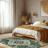 Serenity Meadow Rug | Nature - Inspired Rug by districtoasis