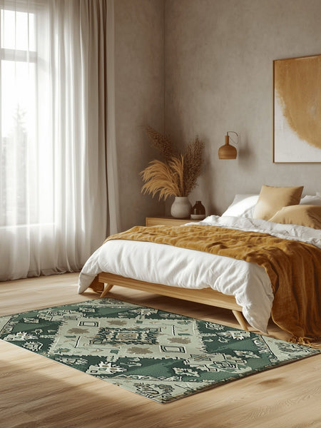 Serenity Meadow Rug | Nature - Inspired Rug by districtoasis