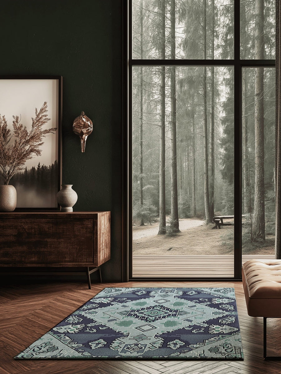Serenity Meadow Rug | Nature - Inspired Rug by districtoasis