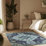Serenity Meadow Rug | Nature - Inspired Rug by districtoasis