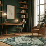 Serenity Meadow Rug | Nature - Inspired Rug by districtoasis