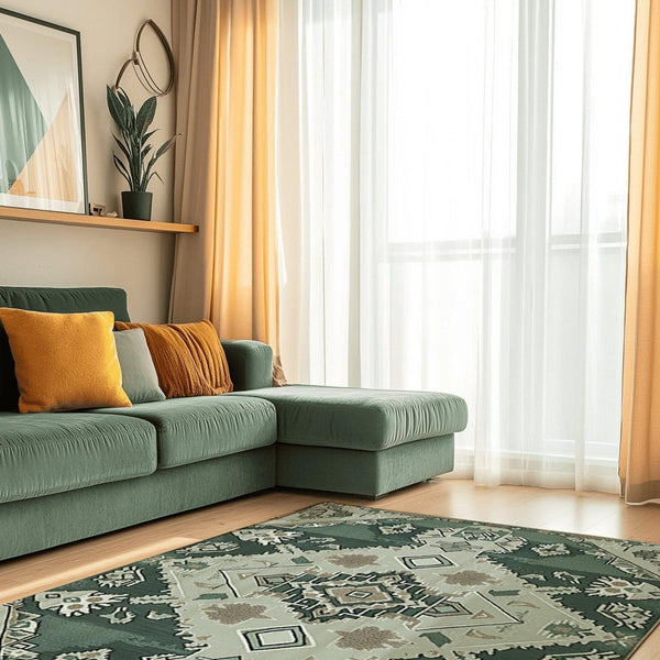 Serenity Meadow Rug | Nature - Inspired Rug by districtoasis
