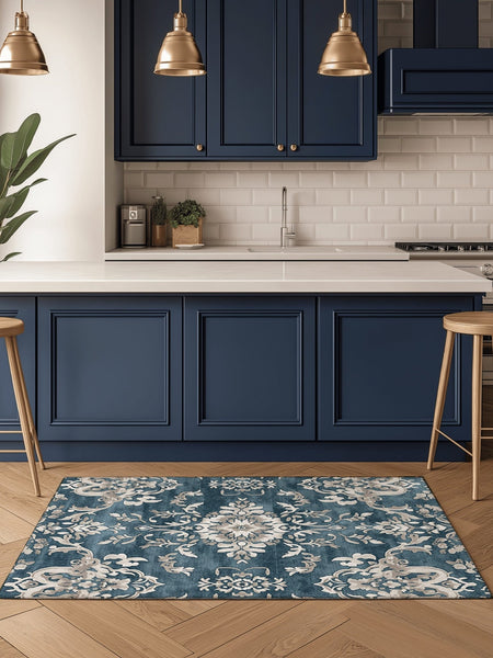 Shrubland Vines Rug | Nature - Inspired Rug by districtoasis