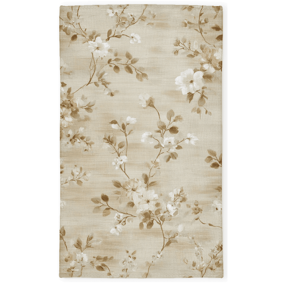 Soft Bloom Pathway Rug – Nordic Autumn - Inspired | Nature - Inspired Rug by districtoasis