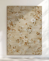 Soft Bloom Pathway Rug – Nordic Autumn - Inspired | Nature - Inspired Rug by districtoasis