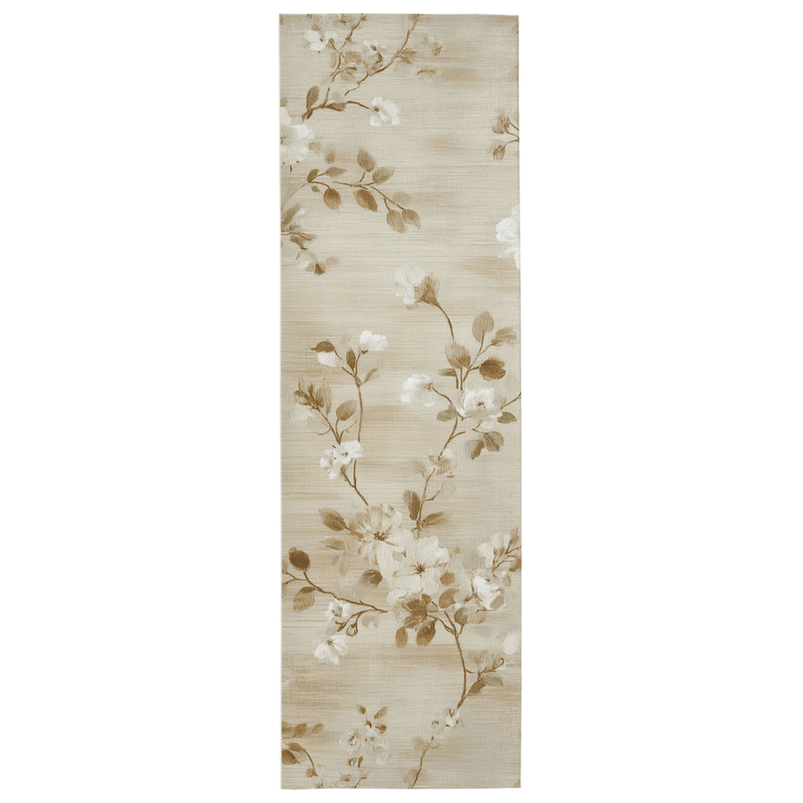 Soft Bloom Pathway Rug – Nordic Autumn - Inspired | Nature - Inspired Rug by districtoasis