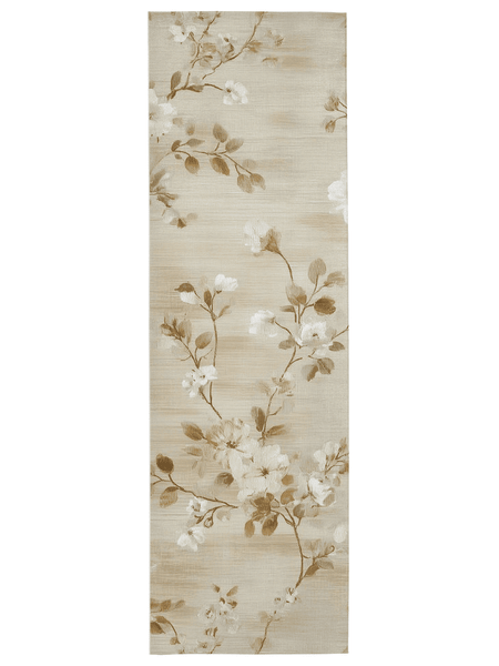 Soft Bloom Pathway Rug – Nordic Autumn - Inspired | Nature - Inspired Rug by districtoasis