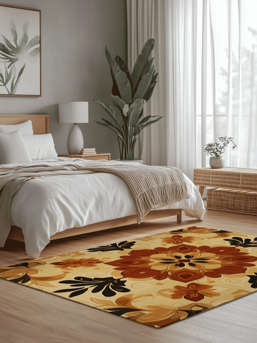 Soft Pastel Earth Rug | Nature - Inspired Rug by districtoasis