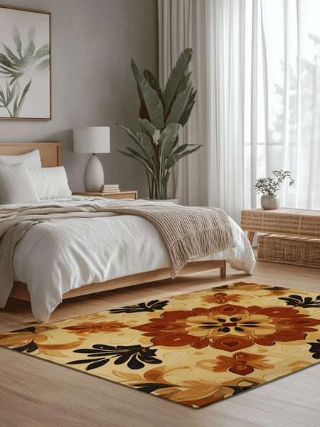 Soft Pastel Earth Rug | Nature - Inspired Rug by districtoasis