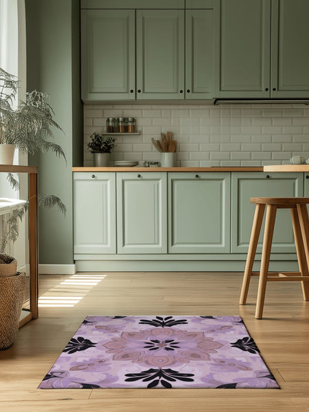 Soft Pastel Earth Rug | Nature - Inspired Rug by districtoasis