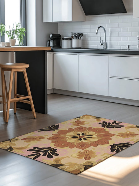 Soft Pastel Earth Rug | Nature - Inspired Rug by districtoasis