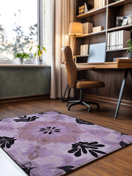Soft Pastel Earth Rug | Nature - Inspired Rug by districtoasis