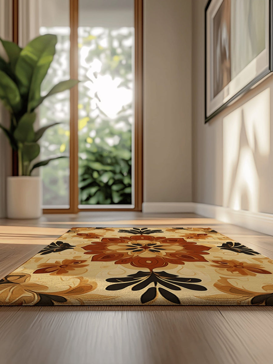 Soft Pastel Earth Rug | Nature - Inspired Rug by districtoasis