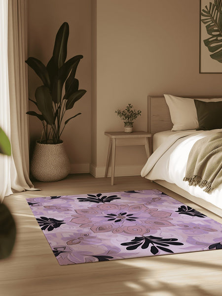 Soft Pastel Earth Rug | Nature - Inspired Rug by districtoasis