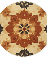 Soft Pastel Earth Rug – India - Inspired, Calming & Premium Quality | Nature - Inspired Rug by districtoasis