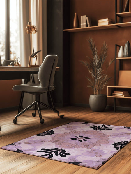 Soft Pastel Earth Rug – India - Inspired, Calming & Premium Quality | Nature - Inspired Rug by districtoasis