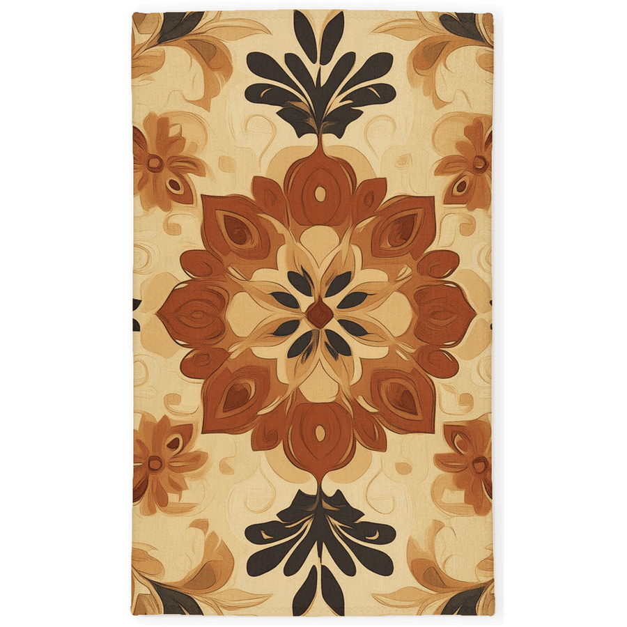 Soft Pastel Earth Rug – India - Inspired, Calming & Premium Quality | Nature - Inspired Rug by districtoasis