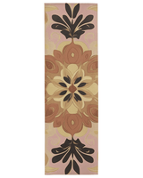 Soft Pastel Earth Rug – India - Inspired, Calming & Premium Quality | Nature - Inspired Rug by districtoasis