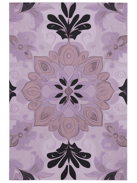 Soft Pastel Earth Rug – India - Inspired, Calming & Premium Quality | Nature - Inspired Rug by districtoasis