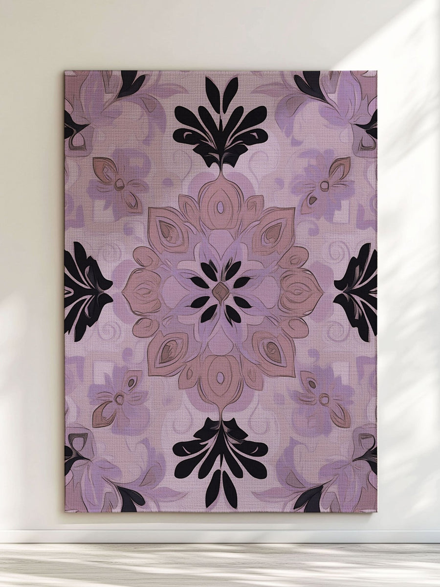 Soft Pastel Earth Rug – India - Inspired, Calming & Premium Quality | Nature - Inspired Rug by districtoasis