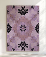 Soft Pastel Earth Rug – India - Inspired, Calming & Premium Quality | Nature - Inspired Rug by districtoasis