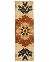 Soft Pastel Earth Rug – India - Inspired, Calming & Premium Quality | Nature - Inspired Rug by districtoasis